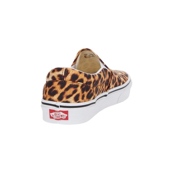 Vans womens leopard animal print slip on shoes - Picture 3 of 6